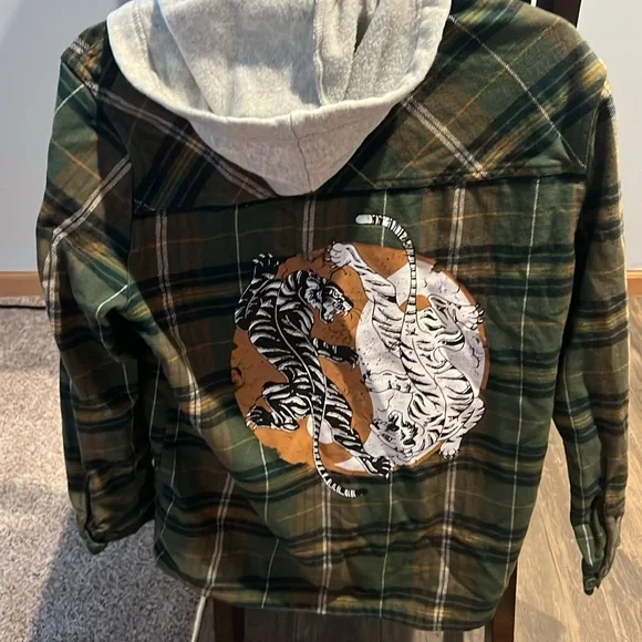 Empyre zumiez bundle flannel hoodies both medium - Picture 6 of 7